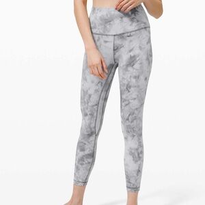 Lululemon Align Gray Diamond Dye Leggings